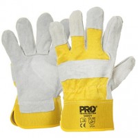 Yellow/Grey Leather