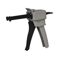 Ratchet Propelled Twin Piston Cartridge Mixing Gun